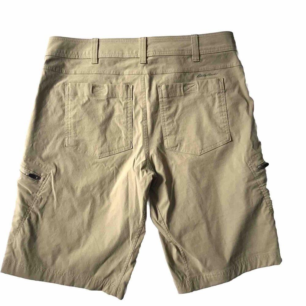 Eddie Bauer Shorts Mens 36 Tan First Ascent Guide Pro Lightweight Outdoor Hike - Picture 2 of 10